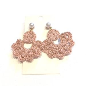 Csipke fülbevaló - Meska.hu