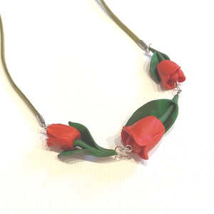 Tulipánok - ékszer - nyaklánc - statement nyaklánc - Meska.hu
