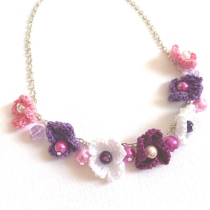 Tavaszköszöntő - ékszer - nyaklánc - statement nyaklánc - Meska.hu