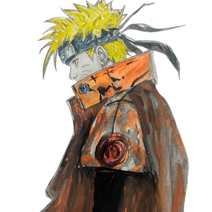 Naruto -akrill - Meska.hu
