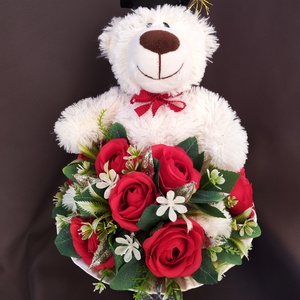 Macis ballagási csokor, örök csokor - Meska.hu