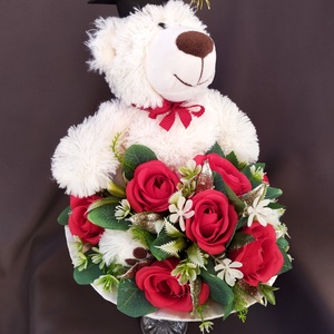 Macis ballagási csokor, örök csokor - otthon & életmód - dekoráció - virágdísz és tartó - csokor & virágdísz - Meska.hu