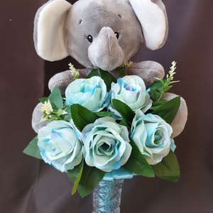 Elefántos ballagási csokor - Meska.hu