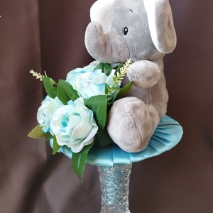 Elefántos ballagási csokor - otthon & életmód - dekoráció - virágdísz és tartó - csokor & virágdísz - Meska.hu