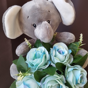 Elefántos ballagási csokor - otthon & életmód - dekoráció - virágdísz és tartó - csokor & virágdísz - Meska.hu