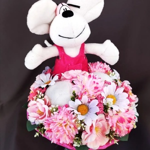 Egyedi Diddl eg�r Ballagási csokor - Meska.hu