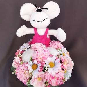 Egyedi Diddl eg�r Ballagási csokor - otthon & életmód - dekoráció - virágdísz és tartó - csokor & virágdísz - Meska.hu