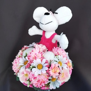 Egyedi Diddl eg�r Ballagási csokor - otthon & életmód - dekoráció - virágdísz és tartó - csokor & virágdísz - Meska.hu