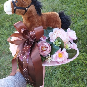 Egyedi lovas ballagási csokor - Meska.hu