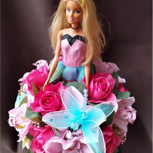 Egyedi Ovis Eredeti Mattel Barbie  ballagási csokor - otthon & életmód - dekoráció - virágdísz és tartó - csokor & virágdísz - Meska.hu