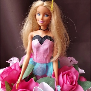 Egyedi Ovis Eredeti Mattel Barbie  ballagási csokor - otthon & életmód - dekoráció - virágdísz és tartó - csokor & virágdísz - Meska.hu
