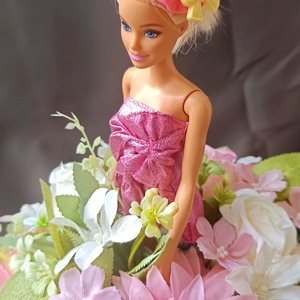 Egyedi Eredeti Mattel Barbie ballagási csokor - otthon & életmód - virágdekoráció - virágok - virágcsokor - Meska.hu