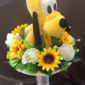 Egyedi Disney pluto ballagási csokor örök csokor - Meska.hu