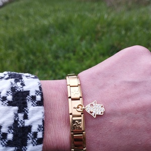 Arany Olasz Charms alapkarkötő - ékszer - karkötő - charm karkötő - Meska.hu Arany Olasz Charms alapkarkötő - ékszer - karkötő - charm karkötő - Meska.hu