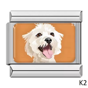 Kutyás Olasz Charms karkötő  - ékszer - karkötő - charm karkötő - Meska.hu