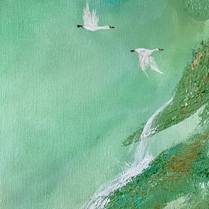 Emerald Haven (Eladva) - művészet - festmény - akril - Meska.hu