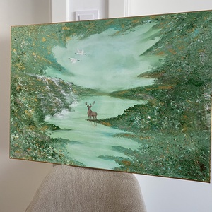 Keeper of stillness (ELADVA) - művészet - festmény - akril - Meska.hu