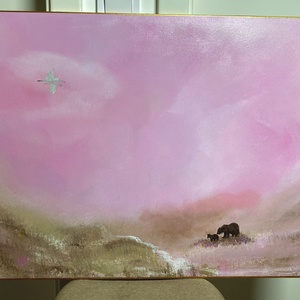 Belonging - művészet - festmény - akril - Meska.hu