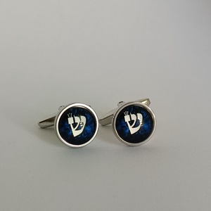 Jerusalem Chic � Üveglencsés férfi mandzsettagomb - Meska.hu