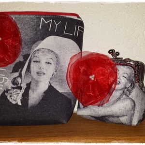 Marilyn Monroe pénztárca és neszesszer - Meska.hu