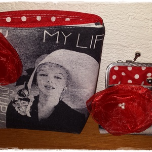 Marilyn Monroe pénztárca és neszesszer -  - Meska.hu