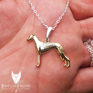 Greyhound álló ezüst medál díszdobozban, Ékszer, Nyaklánc, Medál, Ékszerkészítés, Ötvös, MESKA