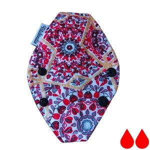 Mandala tanga mosható betét 18cm - eü, Szépségápolás, Intim higiénia, Intimbetét, , MESKA