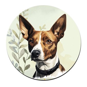 Barna Basenji portré mintás bögre alátét, , , MESKA