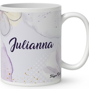 Névvel kérhető - Cuki krókusz virágos tündér mintás bögre - otthon & életmód - konyhafelszerelés, tálalás - tálalás - bögre & csésze - Meska.hu