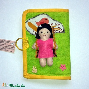 mini játszóházikó babával - játék & sport - baba & babaház - babaház - Meska.hu