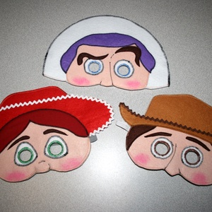 Toy story Woody álarc filcből - ruha & divat - jelmez & álarc - álarc - Meska.hu