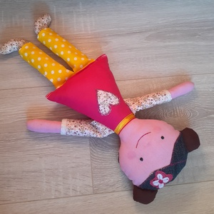 Rendelhető Rongybaba, Játék & Sport, Baba & babaház, Baba, Patchwork, foltvarrás, Varrás, MESKA