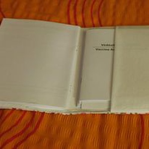 Egészségügyi kiskönyv borító  - otthon & életmód - papír, írószer - könyv- és füzetborító - Meska.hu
