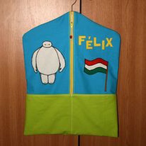 Egyedi  ovis zsák zászló jellel B-mex, Játék & Sport, Ovis felszerelés, Ovis zsák, Varrás, MESKA