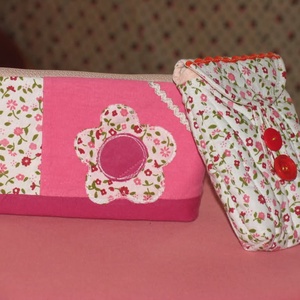 Neszesszer és tolltartó szett rendelésre, Táska & Tok, Bevásárlás & Shopper táska, Shopper, textiltáska, szatyor, Varrás, Patchwork, foltvarrás, MESKA