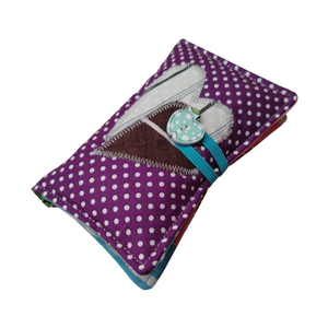 Papírzsepitartó, Táska & Tok, Pénztárca & Más tok, Zsebkendőtartó tok, Varrás, Patchwork, foltvarrás, MESKA