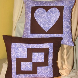 Színes mintás patchwork párnák RENDELÉSRE - Meska.hu