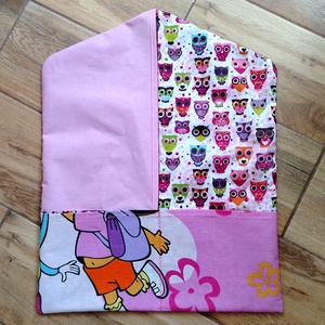 Patchwork baglyos ovis zsák , Játék & Sport, Ovis felszerelés, Ovis zsák, Varrás, Patchwork, foltvarrás, MESKA