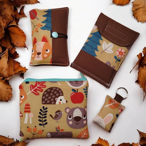 4 részes szett kincseknek - otthon & életmód - papír, írószer - tolltartó & ceruzatekercs - Meska.hu