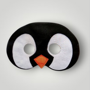 Pingvin álarc filcből - ruha & divat - jelmez & álarc - álarc - Meska.hu