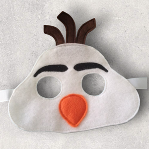 Olaf hóember álarc - Meska.hu