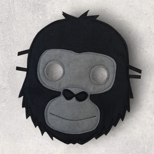 Gorilla álarc  filcből, Ruha & Divat, Jelmez & Álarc, Álarc, Varrás, MESKA