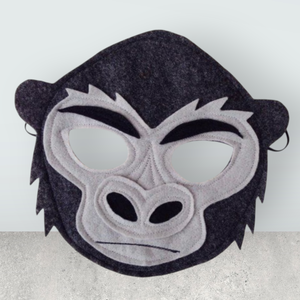 Gorilla álarc  filcből, Ruha & Divat, Jelmez & Álarc, Álarc, Varrás, MESKA
