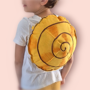 Csigaház filcből jelmez kellék - Meska.hu