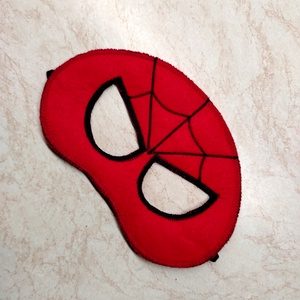 Pókember álarc filcből - ruha & divat - jelmez & álarc - álarc - Meska.hu