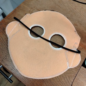 Mézga Géza álarc filcből - ruha & divat - jelmez & álarc - álarc - Meska.hu