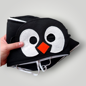 Pingvin álarc és pingvinszárny, Ruha & Divat, Jelmez & Álarc, Álarc, Varrás, MESKA