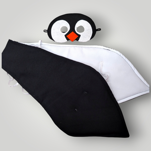 Pingvin álarc és pingvinszárny - ruha & divat - jelmez & álarc - álarc - Meska.hu