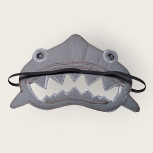 Cápa álarc filcből - ruha & divat - jelmez & álarc - álarc - Meska.hu