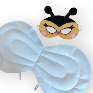 Méhecske álarc és szárny filcből, Ruha & Divat, Jelmez & Álarc, Jelmez, Varrás, MESKA